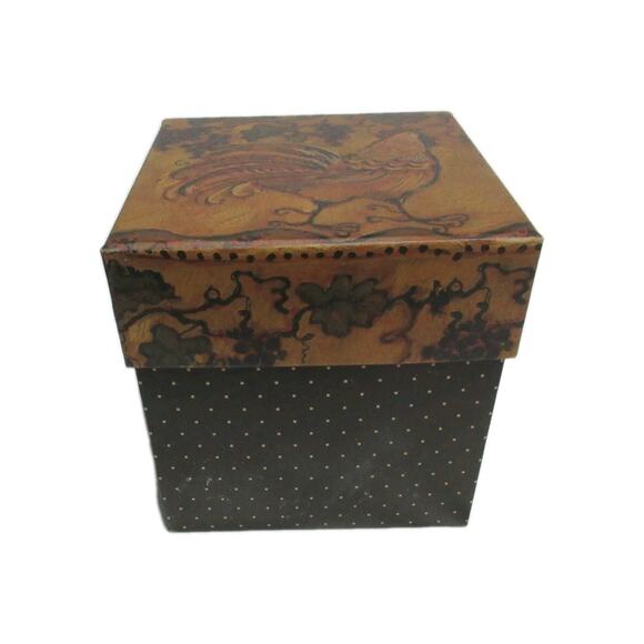 Lang Candles Primitive Rooster Electric Bean Pot Melting Pot Susan Winger + Melt - Picture 12 of 13